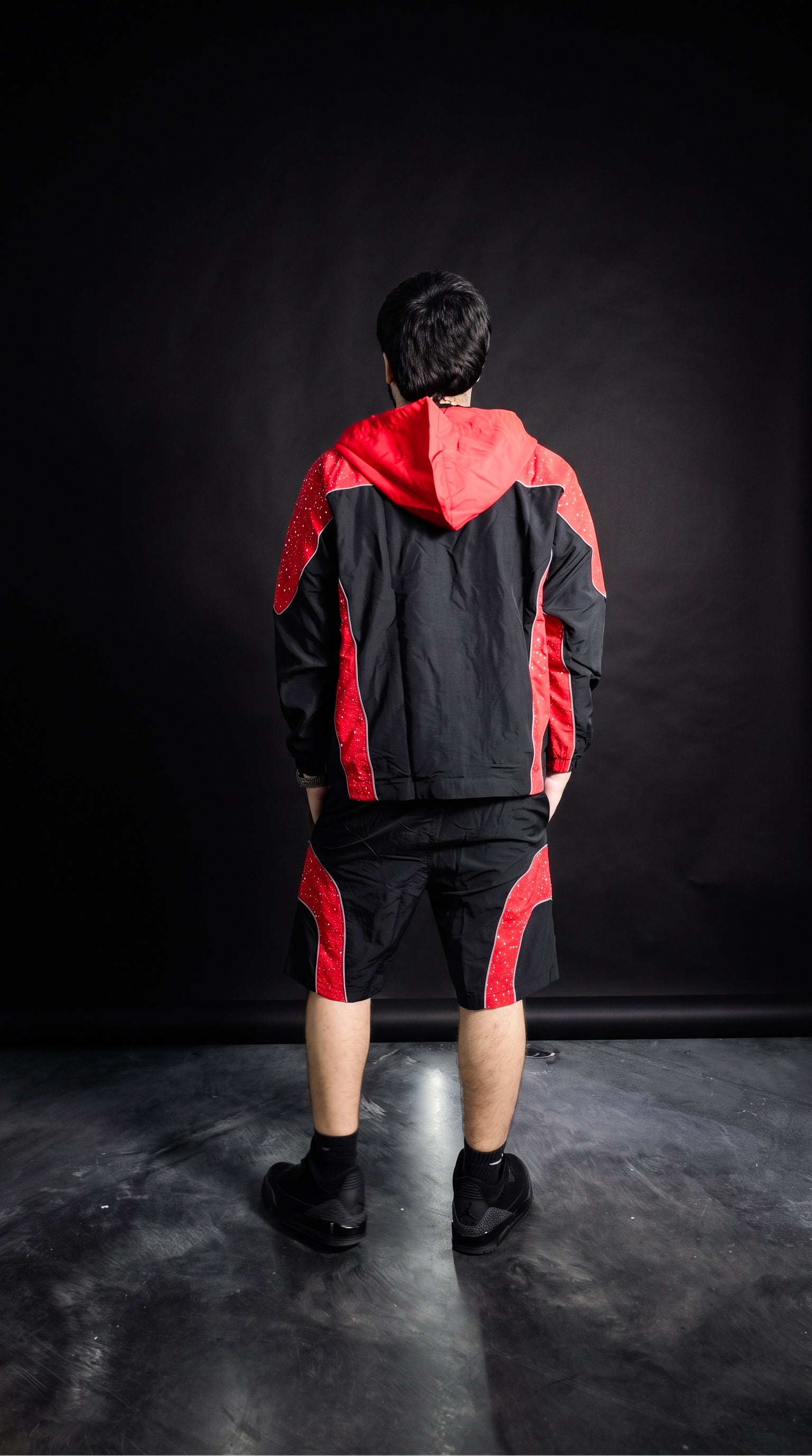 LC Red Short Set